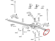 Thule Запчасть 34369 торцевая заглушка (Thule велокрепление 591)