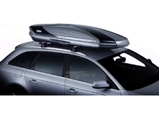 Thule Бокс на крышу Excellеnce XT - Размер: 218х94х40 см.(металлик титановый, с черной Х полосой)