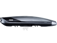 Thule Бокс на крышу Excellеnce XT - Размер: 218х94х40 см.(металлик титановый, с черной Х полосой)