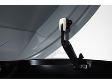 Thule Бокс на крышу Excellеnce XT - Размер: 218х94х40 см.(металлик титановый, с черной Х полосой)