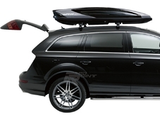 Thule Бокс на крышу Excellеnce XT - Размер: 218х94х40 см.(металлик титановый, с черной Х полосой)