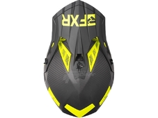 FXR Шлем Helium Carbon Black/Hi-Vis (размер L)