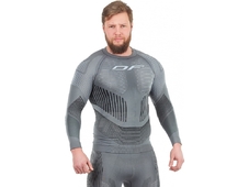 DragonFly Термофутболка DF 3DThermo Grey с длинным рукавом (размер XL-XXL) в Казани