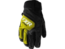 FXR Перчатки Attack Lite Black/HiVis (размер 2XL) в Казани