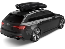 Thule Бокс на крышу Vector M - Размер: 212 x 88 x 33 см. (черный металлик)