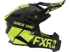 FXR Шлем Helium Carbon Race Div Black/HiVis (размер M)