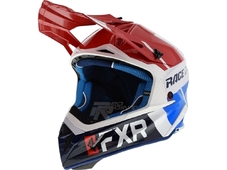 FXR Шлем Helium Race Div Red/White/Navy/Blue (размер M) в Казани