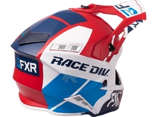 FXR Шлем Helium Race Div Red/White/Navy/Blue (размер XL)