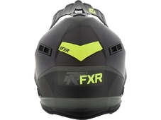 FXR Шлем Helium Carbon Race Div Black/Char/HiVis (размер L)