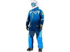 FXR Комбинезон Helium легкий Navy-Blue fade/HiVis (размер M)